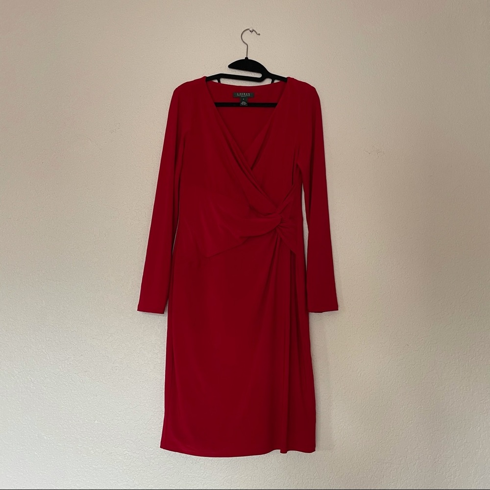Ralph Lauren Red Dress